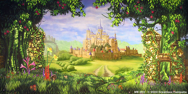 fantasy medieval castle