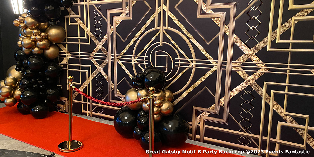 Great Gatsby Motif B | Backdrops Fantastic Australia